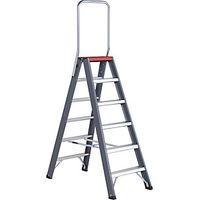 Altrex Scala a libro in alluminio salita su ambo i lati 2 x