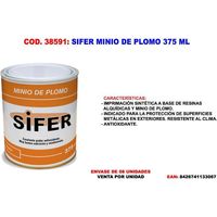 SIFER sifer minio de plomo 375 ml , sifer minio de plomo 375 ml