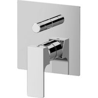 Mariani rebel mitigeur 2 voies a' encastrer pour baignoire douche chrome' avec plaque carre'e