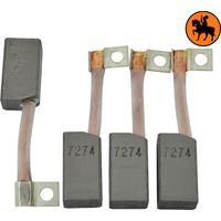 Ensemble de 4 balais de charbon STEINBOCK 10x12,5x22,5mm