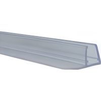 Guarnizione Gocciolatoio Verticale 220 cm con Aletta 20 mm per Vetro 6-8 mm