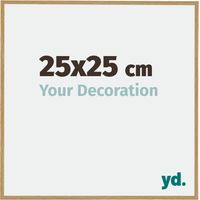yd. - Cadre photo 25x25 - Hetre Clair - Plastique - Evry