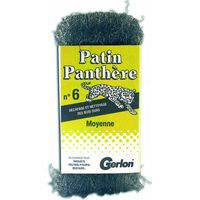 Patin protecteur - GERLON - n°6 - Tressé - Gris panthère - Pour parquets et bois dur