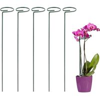 Tuteur Plante Bâtons de Support de Plantes - Lot de5 6.340cm Piquets de Plantes Résistants aux Intempéries Tuteur Tomate de Jardin pour Plantes Pois Légumes Support