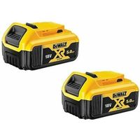 DeWalt DCB184 18V XR 5.0Ah Li-Ion Batteries (Twin Pack)