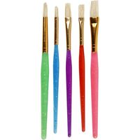 Kids Paint Brushes - 5 Pcs. (10344)