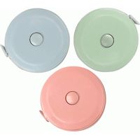 3pcs Dual Scale Soft Tape Measure Round Measuring Tape 150cm 60 Inch Clothes(Green+Blue+Pink)