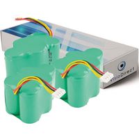 Lot de 3 batteries pour Ecovacs Deebot D77 aspirateur robot 3500mAh 6V