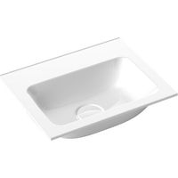 emco evo 400 lavabo, 400x320mm, sin rebosadero, para mueble bajo