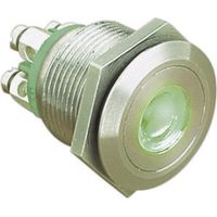 Bulgin MPI001/TERM/GN MPI001/TERM/GN Vandalismusgeschützter Drucktaster 24 V/DC 0.05 A 1 x Aus/(Ein)