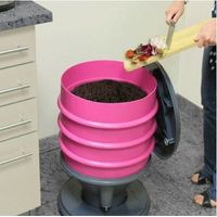 Lombricomposteur ECO-WORMS rose fuschia