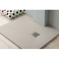 Piatto doccia 90x160 h.3 in marmoresina crema di Tamanaco
