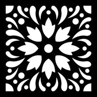POCHOIR CARREAU CIMENT - 15X15X0.2 CM