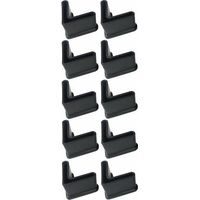 Cyclingcolors – 10er-Pack Möbelgleiter – Weiche PVC-Kunststoffpads – Maße 25 x 25 mm – Schützt Böden vor Kratzern