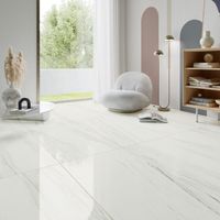 Carrelage sol/mur effet marbre blanc DOLOMITI GLAM Full Lappato int/ext l.60 x L.120 cm CERALUX