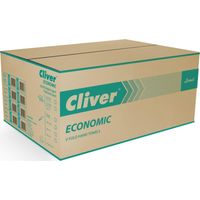 Servilletas de papel Cliver blancas verdes 21x25 cm