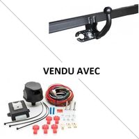 Attelage Ssang Yong Korando (03/19-) Col de Cygne + faisceau universel 7 broches + boitier électronique
