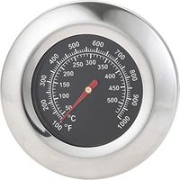 7.5CM Thermomètre pour Barbecue, Thermomètre de fumoir, 100-1000 F (50-500 C) pour Weber Kettle, Smoker, Kamado, Charbroil, Pit Boss Ceramic BBQ, Uniflame et thermomètre à Barbecue