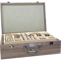 Pradel Excellence D 570-48 Posate-Set, 48 Teiliges Set Valigetta, 37,5 x 28,5 x 11 cm