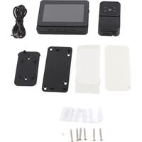 Decdeal Caméra de porte de porte sans fil 4.3 pouces IPS Écran 2.4g Intelligent HD Vision Night Vision Video Interphone Visual Interphone