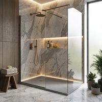 Piatto doccia in resina colore cemento 75x120 cm con griglia e piletta – Showey