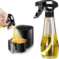 Push-on spray bottle - black
