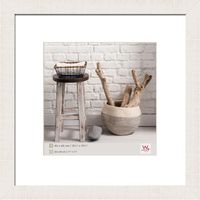 Marco de fotos Home blanco polar 40x40 cm Walther Design