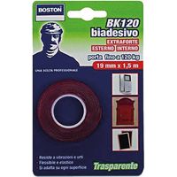 NASTRO BIADESIVO EXTRA FORTE INVISIBILE mm. 19 x 1,5 mt