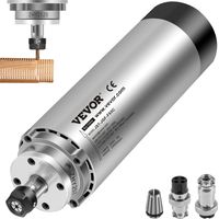 VEVOR Spindelmotor CNC Spindelmotor Luftgekühlte 1,5 Kw, Luftkühlung Spindelmotor 220 - 250 V Luftgekühlter Motor für CNC Spannzangenfutter 8000-24000 U/min Air Cooled Spindle Motor Wind Cooled