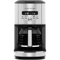 Riviera BCF570 Programmierbare Filterkaffeemaschine Edelstahl Schwarz