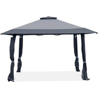 Tente evenementielle 4x4 m double toit hauteurs reglables