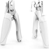 Safer Pet Nail Clipper: Fully adjustable pet nail clipper for dogs and cats: cuts only the amount of nails you choose, fast, clean and quiet cutting - Pa
