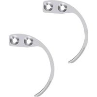 2 pièces Détacheurs Antivol, Crochet Antivol Vêtements For Eas Detacher Clothes Shoes Tag Pins Hard Tags, Magnétique en 5 cm, Outil Portable Multi-Usage pour Commerces et Boutiques -
