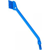 Brosse À Joint - Tête Double Face - Poils Rigides Inclinés - Pour Nettoyage Encoches Et Joints Sur Machines Et Convoyeurs - 1 Pièce