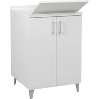 MOBILE LAVATOIO DOPPIA ANTA 'WOODY TOP' cm 60 x 50 x h.87