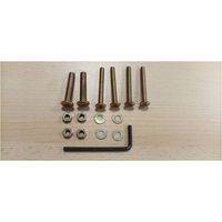R KIT MONTAGGIO X TAVOLO LEGNO OVALE PIEGHEVOLE CM 120X75X72