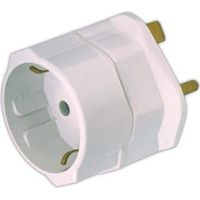 Adapter Englischer Stecker auf Schuko mit TT Inklusive 13A-Sicherung