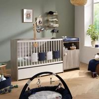 Baby Price Babybett wandelbar Eiche Silex 120x60 cm
