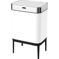 CATTERHOUSE Mülleimer/Recyclingbehälter Cosmos 60L 42x30x76 cm aus Edelstahl mit Bewegungssensor und automatischer Öffnung