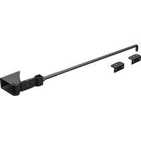 Mantion – Arrêt de volet réglable 463 mm – Gâche pour crémone – Pour bois dur – Installation facile sans outils
