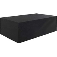 Garden Furniture Cover Protection Tarpaulin Garden Table Outdoor Furniture Waterproof Resistant Furniture Cover Oxford Fabric Black 200x200x80cm
