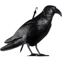 Krähen-Vogelscheuchen-Statue 35 cm