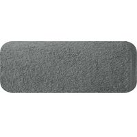 SERVIETTE DE BAIN EUROFIRANY CLASSIQUE EN COTON LISSE 1 50X100CM GRIS FONCÉ
