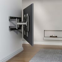 Heavy Duty Full Motion TV Wall Mount for Most 32"-85" TV, Articulating Dual Arms