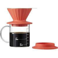 BUYDEEM Pour-Over-Brauset, Modell CD1024, Vivid Orange