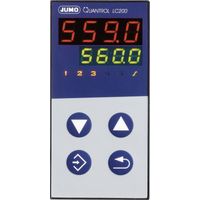 Jumo Quantrol LC100 Régulateur de température L, J, T, K, E, N, S, R, Pt100, Pt1000, KTY Relais 3 A