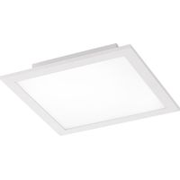 PLAFONNIER LED 17,5 W AVEC PANNEAU, RVB, INTENSITÉ VARIABLE, 30 X 30 CM LEUCHTENDIREKT