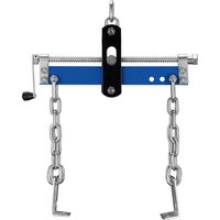 Wiltec Bilanciatore di carico fino a 680 kg, sollevatore per motori per gru da officina, solleva motore a catena, posizionatore, equilibratore di carico