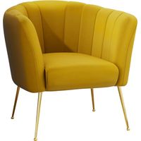 Sillón Orem 112, Magic Velvet 2234, 83x85x82cm, Tapiz, Patas: Metal, 0
