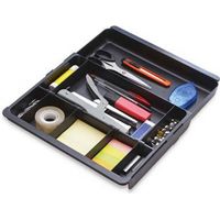 Bandeja organizadora exacompta drawinsert de cajones color negro 298x246x36 mm